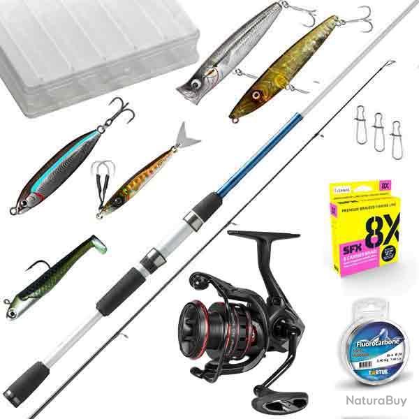 Pack Complet Premium Fishus 2.44m 12-42g