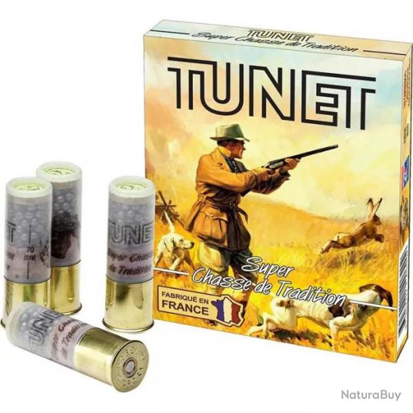 CARTOUCHE TUNET SUPER CHASSE DE TRADITION - CAL. 12/70 - 36G - BG - PB N9 (X10)