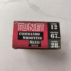 Lot Cartouches commando slug 12/67 en 28gr