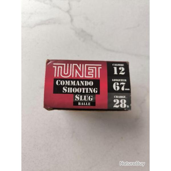 Lot Cartouches commando slug 12/67 en 28gr