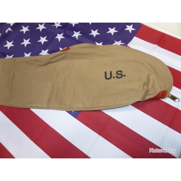 Housse pour fusil GARAND M1 (  garand M 1 canvas cover ) militaria ww2