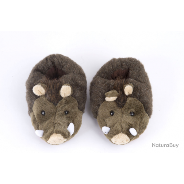 Chaussons Nature De Brenne Sanglier - 41/43