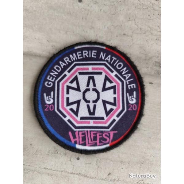 Patch gendarmerie hellfest2020