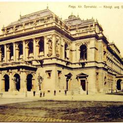 Carte postale ancienne Budapest - Opéra des années 1900's