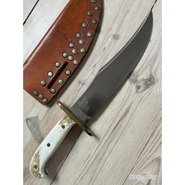 Couteau bowie Ruana , tui cerf clout