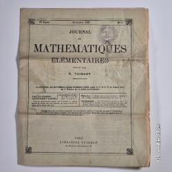 Journal de mathématiques élémentaires de 1928, numéro 2