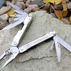 Leatherman multitools de légende made in USA en inox  super pour CHASSE Pêche RANDO nature VOILE