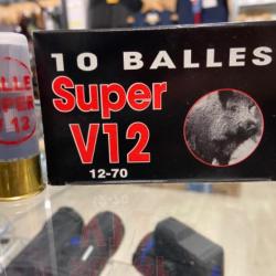 30 Balles MEGA SPEED V12 Cal 12/70 28gr