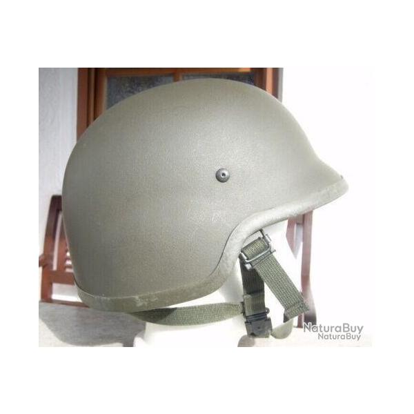 Gefechtshelm 92 - casque Bundeswehr (arme allemande) + couvre casque camo flecktarn. Taille 58-60