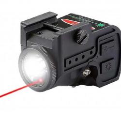 Lampe Laser Picatinny Hyper Access CL107 - Rouge