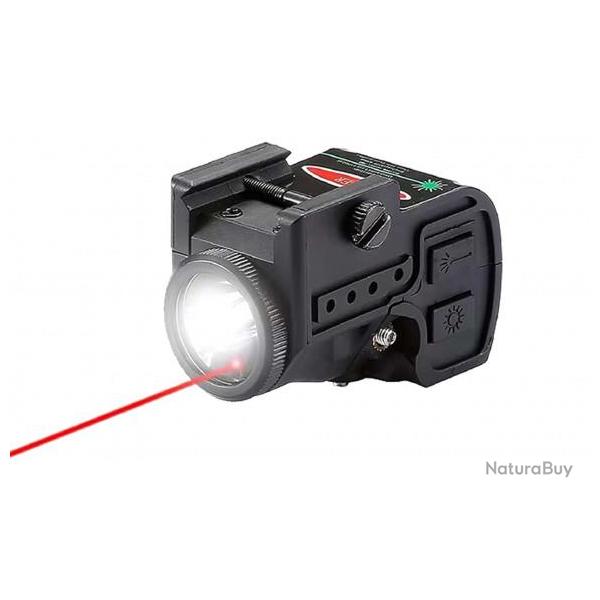 Lampe Laser Picatinny Hyper Access CL107 - Rouge