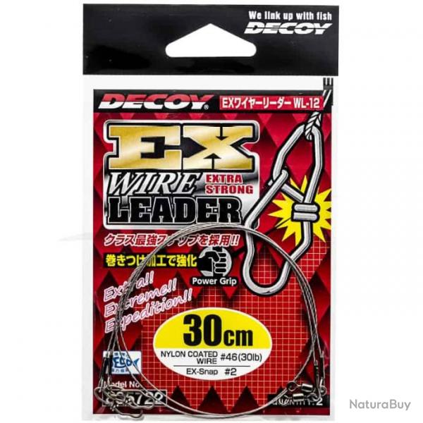 Decoy WL-12 EX Wire Leader 30cm