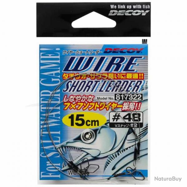 Decoy Wire Short Leader 15 cm