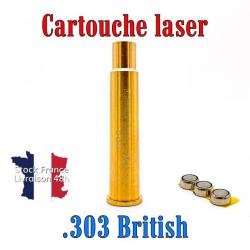 Cartouche laser de réglage calibre 303 British - Envoi rapide depuis la France