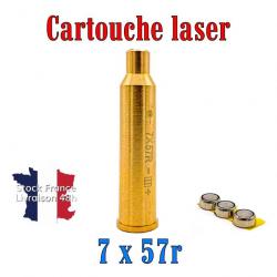 Cartouche laser de réglage calibre 7x57r - Envoi rapide depuis la France