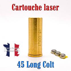 Cartouche laser de réglage calibre 45 Long Colt - Envoi rapide depuis la France