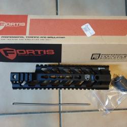 Garde-main 9" KeyMod Fortis REV CAR Cutout pour M4 - Aluminium / Noir - PTS