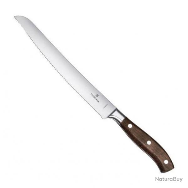 Couteau  pain forg "Grand Matre", Long. lame 23 cm, Manche rable [Victorinox]