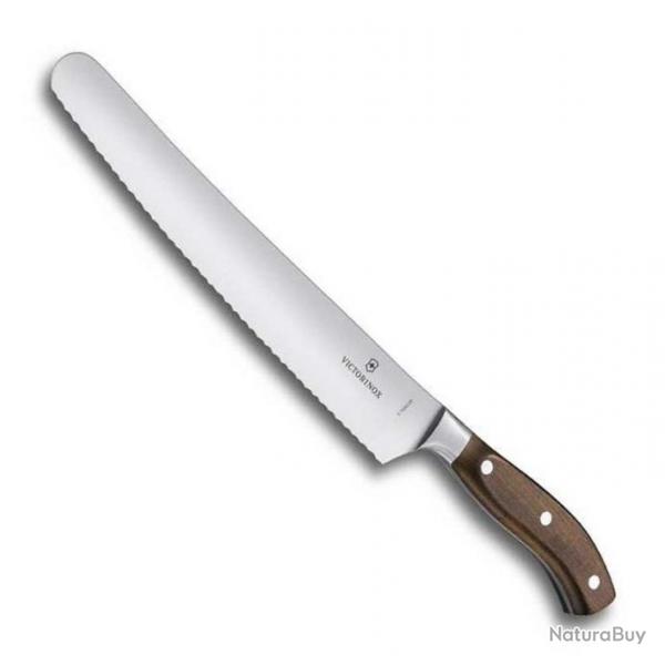 Couteau  pain forg "Grand Matre", Long. lame 26 cm, Manche rable [Victorinox]