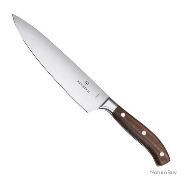 Couteau chef forg "Grand Matre" 20 cm, Manche rable [Victorinox]