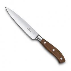 Couteau chef forgé "Grand Maître" 15 cm, Manche érable [Victorinox]