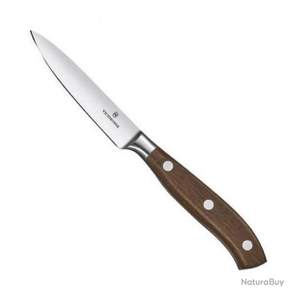 Couteau office forg "Grand Matre" 10 cm, Manche rable [Victorinox]