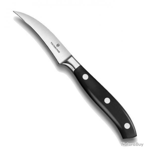 Couteau bec d'oiseau forg "Grand Matre" 8 cm, Manche P.O.M. [Victorinox]