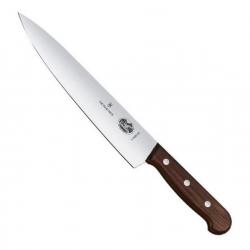 Couteau éminceur/cuisine "Wood" (boîte), Long. lame 22 cm [Victorinox]