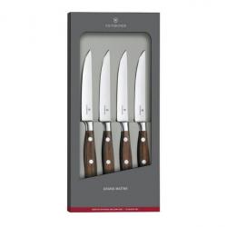 Set de 4 couteaux steak forgés "Grand Maître" [Victorinox]