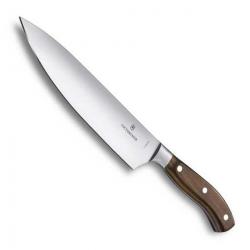 Couteau chef forgé "Grand Maître" 22 cm, Manche érable [Victorinox]