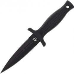 Couteau Schrade Needle Dagger Lame Acier AUS-8 Black Manche Abs Etui Abs SCH1182510