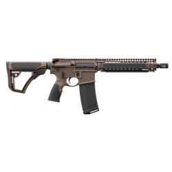 Carabine type AR15 DANIEL DEFENSE MK18 canon court 10.3'' .223R BROWN