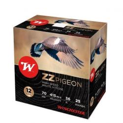 WINCHESTER ZZ Pigeon CAL.12/70 Pb6 36gr x25