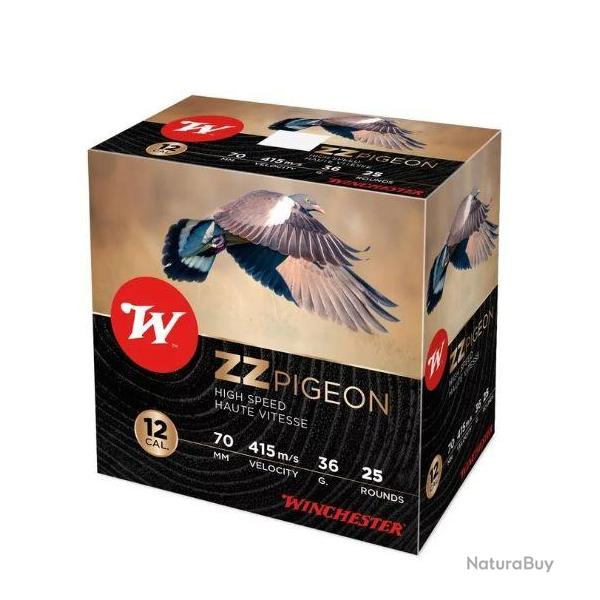 WINCHESTER ZZ Pigeon CAL.12/70 Pb6 36gr x25