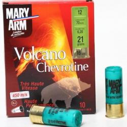 MARY ARM Volcano chevrotine 12/70 21 grains x10