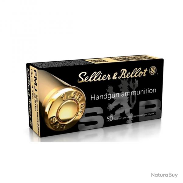 SELLIER &amp; BELLOT 7.65 Browning (32ACP) FMJ x50