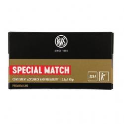 MUNITIONS RWS PREMIUM LINE 22LR SPECIAL MATCH