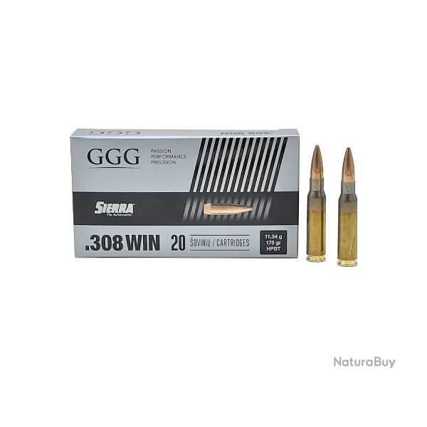 GGG 308 WIN ogives 168gr sierra HPBT