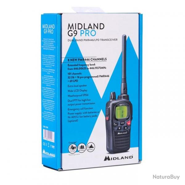 Talkie Walkie Midland G9 pro