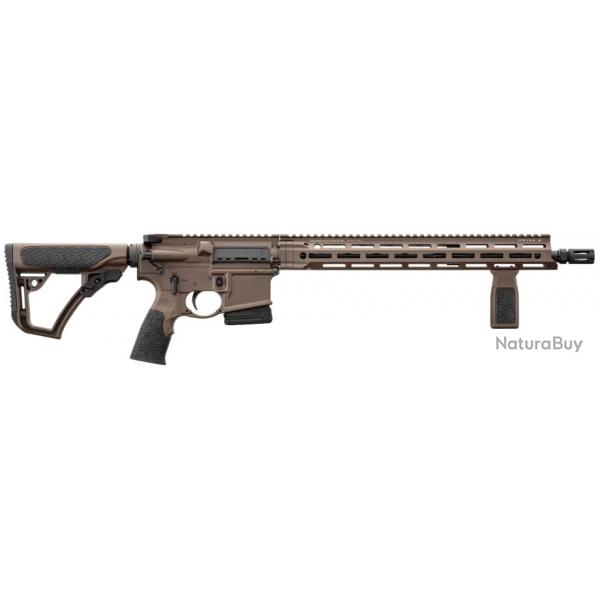 DANIEL DEFENSE - Carabine type AR15 DDM4 V7 BRUN canon 16'' Cal. 5.56