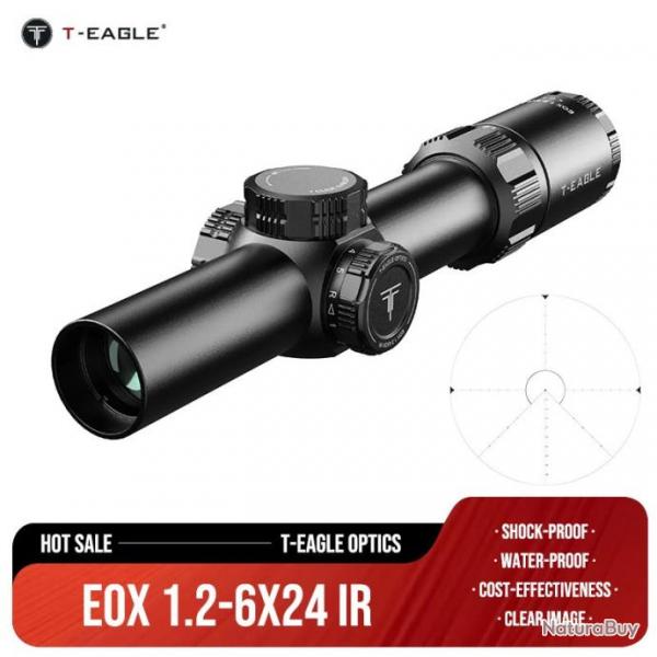 T-Eagle 1.2-6X24IR 11MM Haut paiement en 3 ou 4 fois - LIVRAISON GRATUITE !!