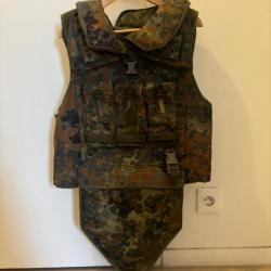 Gilet Pare-éclats Bundeswehr camouflage Flecktarn