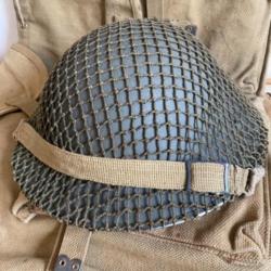 Casque anglais MK2 ww2 1940 Brodie helmet