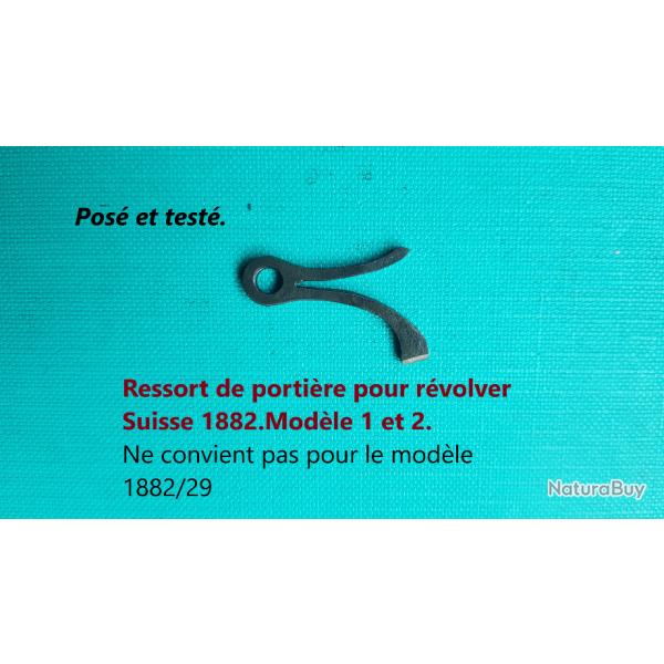 Ressort de portire pour rvolver suisse 1882 modle 1 et 2.