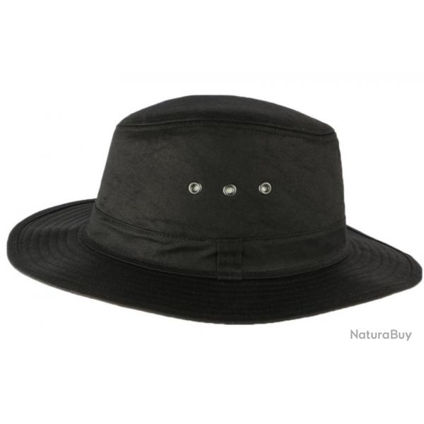 Chapeau Huil noir traveler esprit Brousse Travys 56 Noir