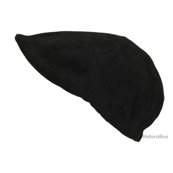 Casquette Beret Noir en Velours Hipster Fashion Harshy Taille unique Noir