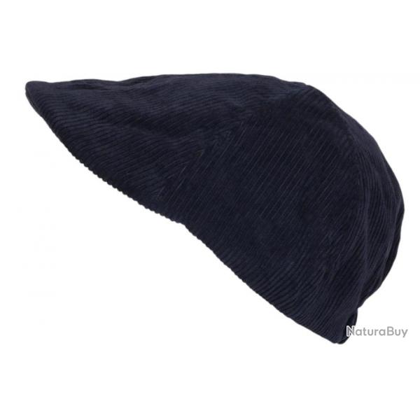 Casquette Beret Bleu Marine en Velours Hipster Fashion Harshy Taille unique Bleu