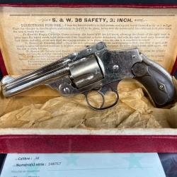 SMITH&WESSON HAMMERLESS 4eme modèle cal 38SW