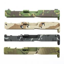 Traitement Cerakote sur Culasse arme de poing - Camouflage