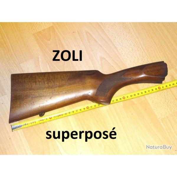 crosse fusil ZOLI (comparer les entaillages car plusieurs modles) - VENDU PAR JEPERCUTE (JO1061)